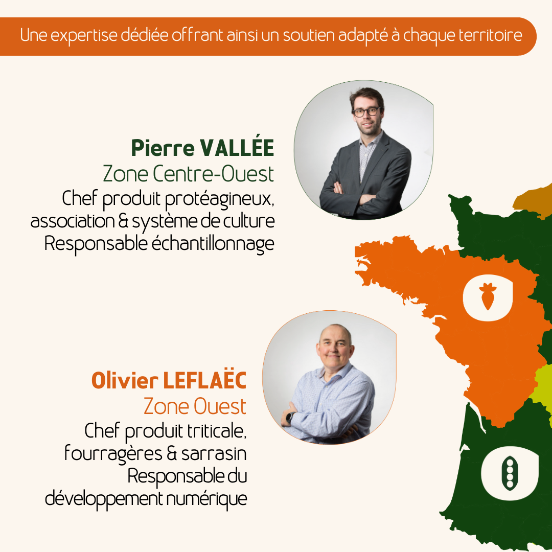 Pierre Vallée et Olivier Leflaec Agri Obtentions